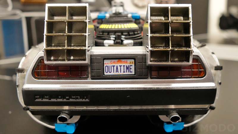 Illustration for article titled Only Time Travel Can Make this Perfect BTTF DeLorean Arrive Any Sooner